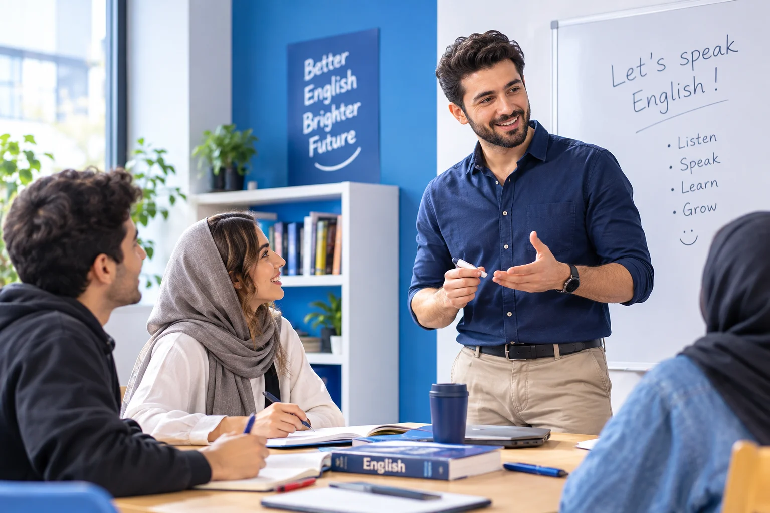 کلاس آموزش زبان English FAN